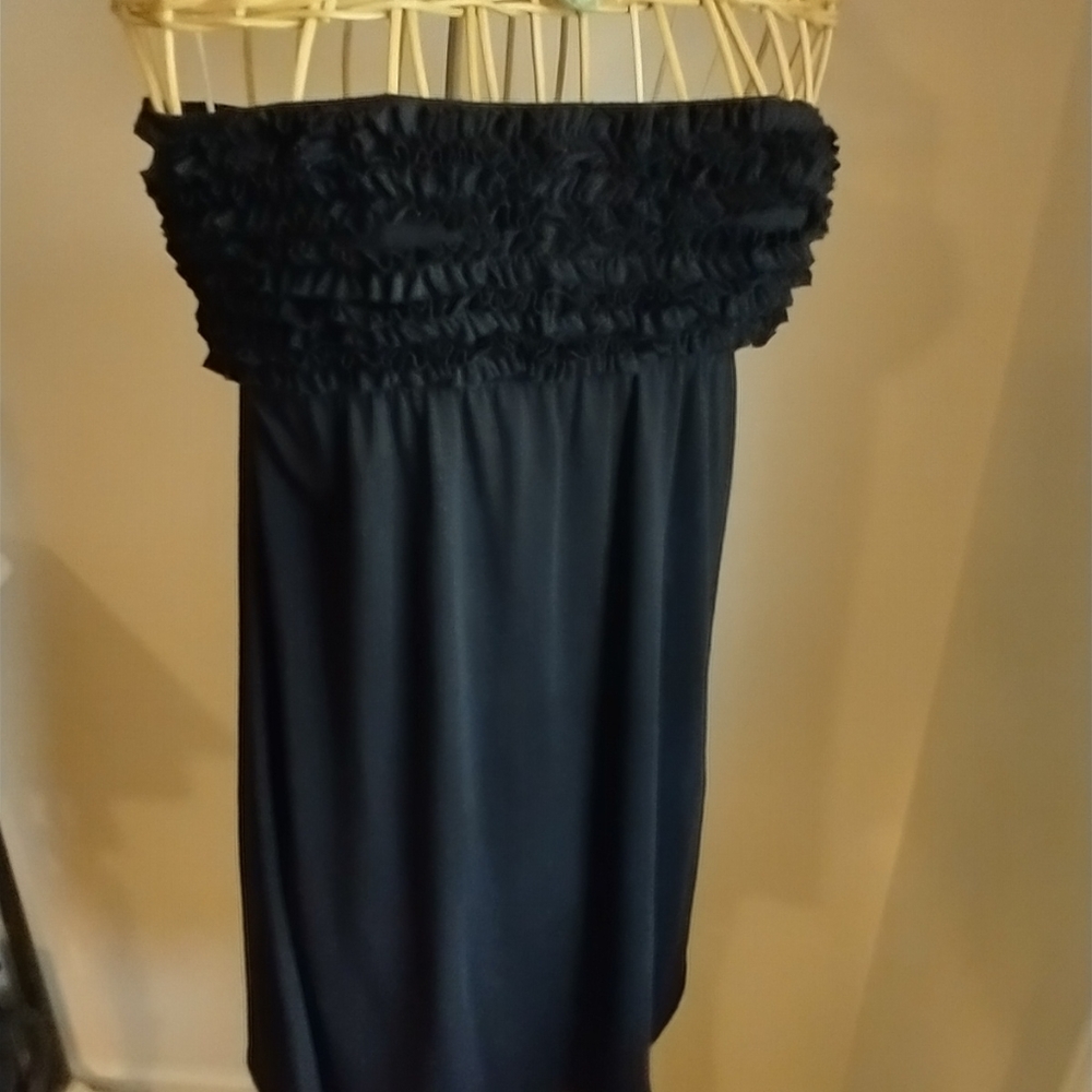 Ingear Strapless Dress - Elegant Black